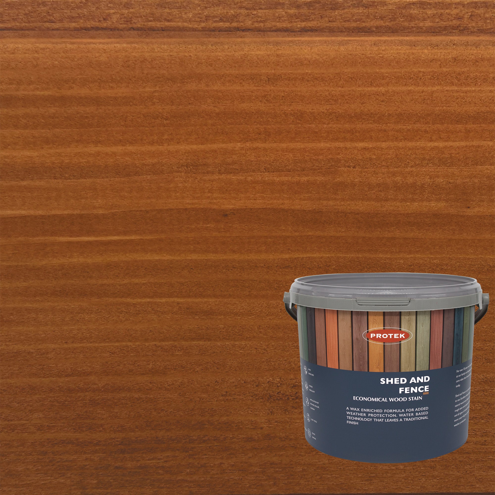 Shed & Fence - Larch