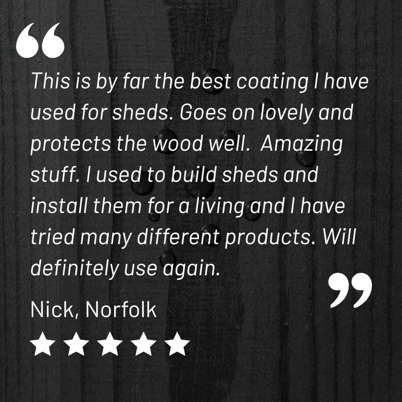 Black - Timber Eco Shield Wood Stain