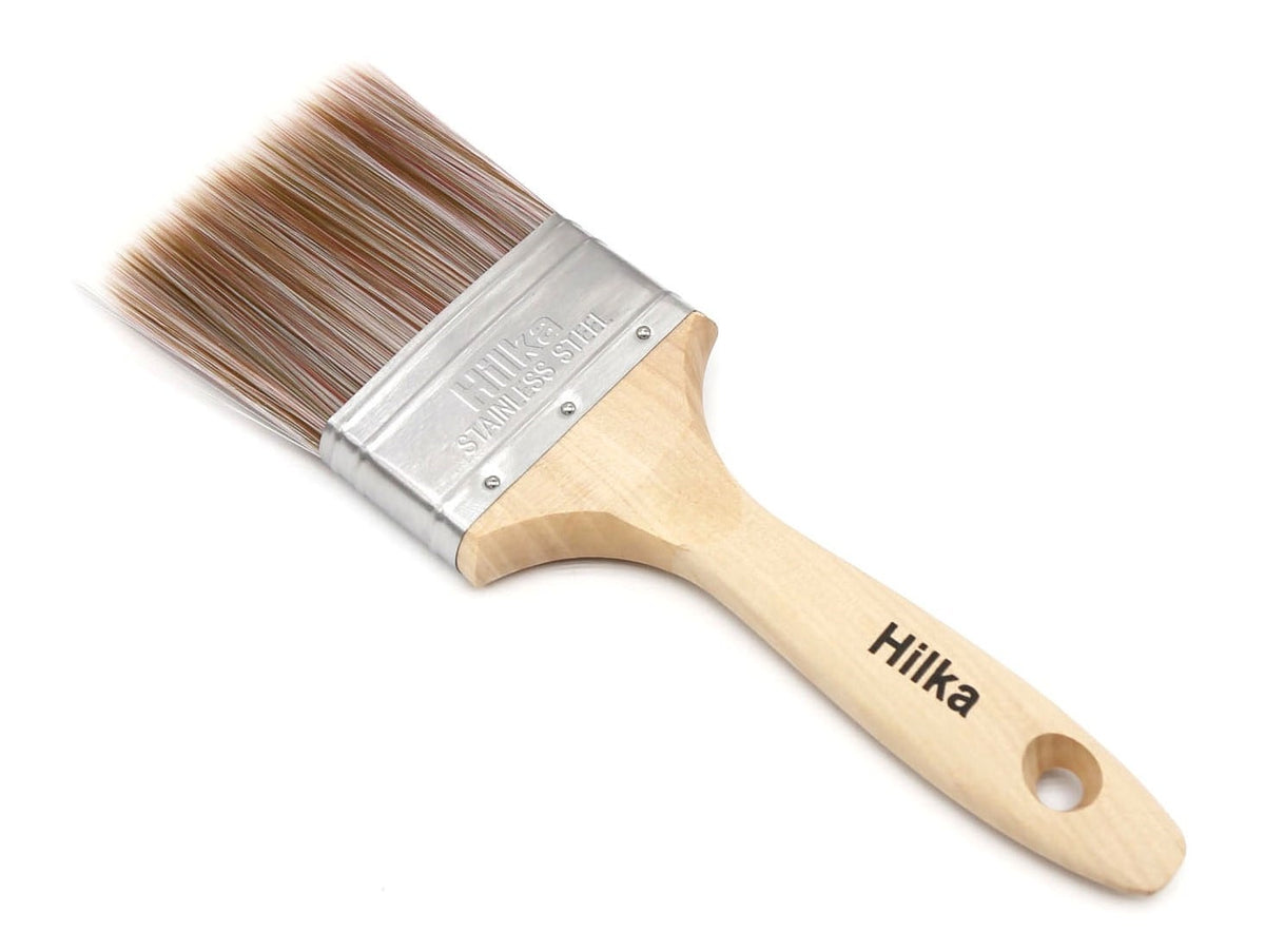Hilka 3 inch synthetic bristle paint brush