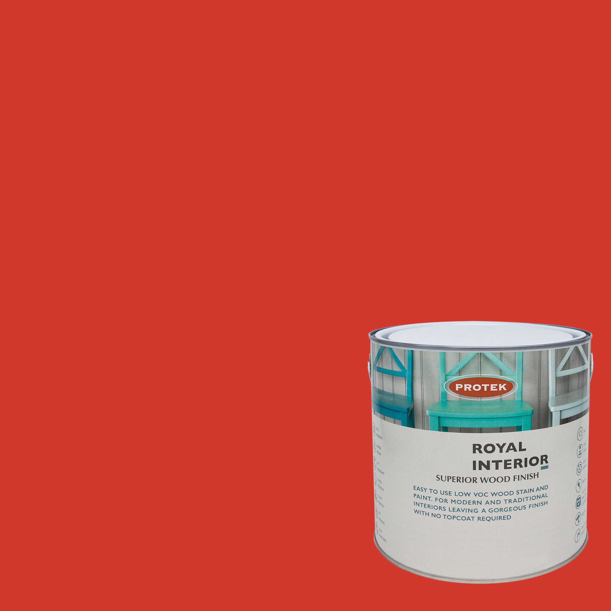 Royal Interior - Guardsman Red