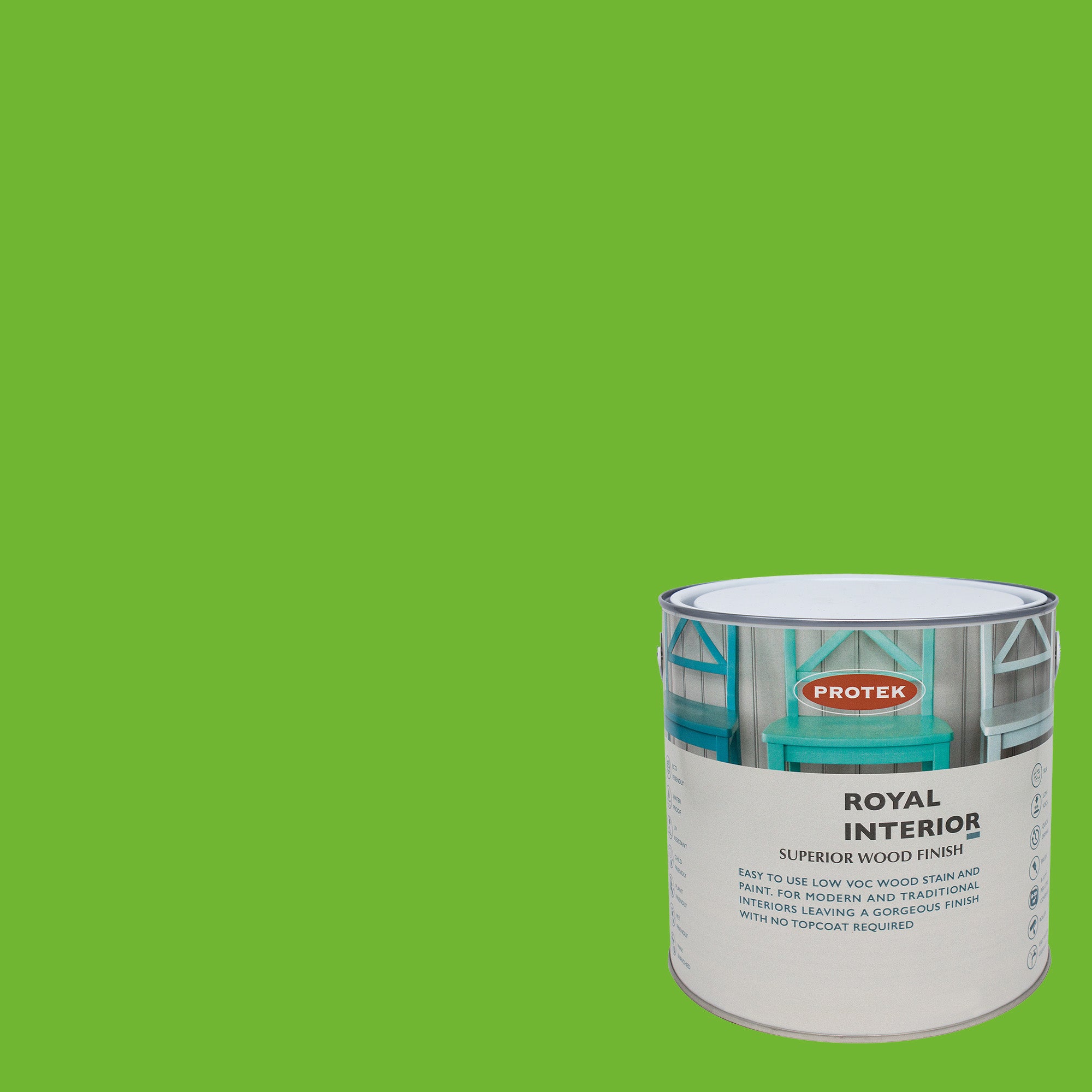 Royal Interior - Lime Green