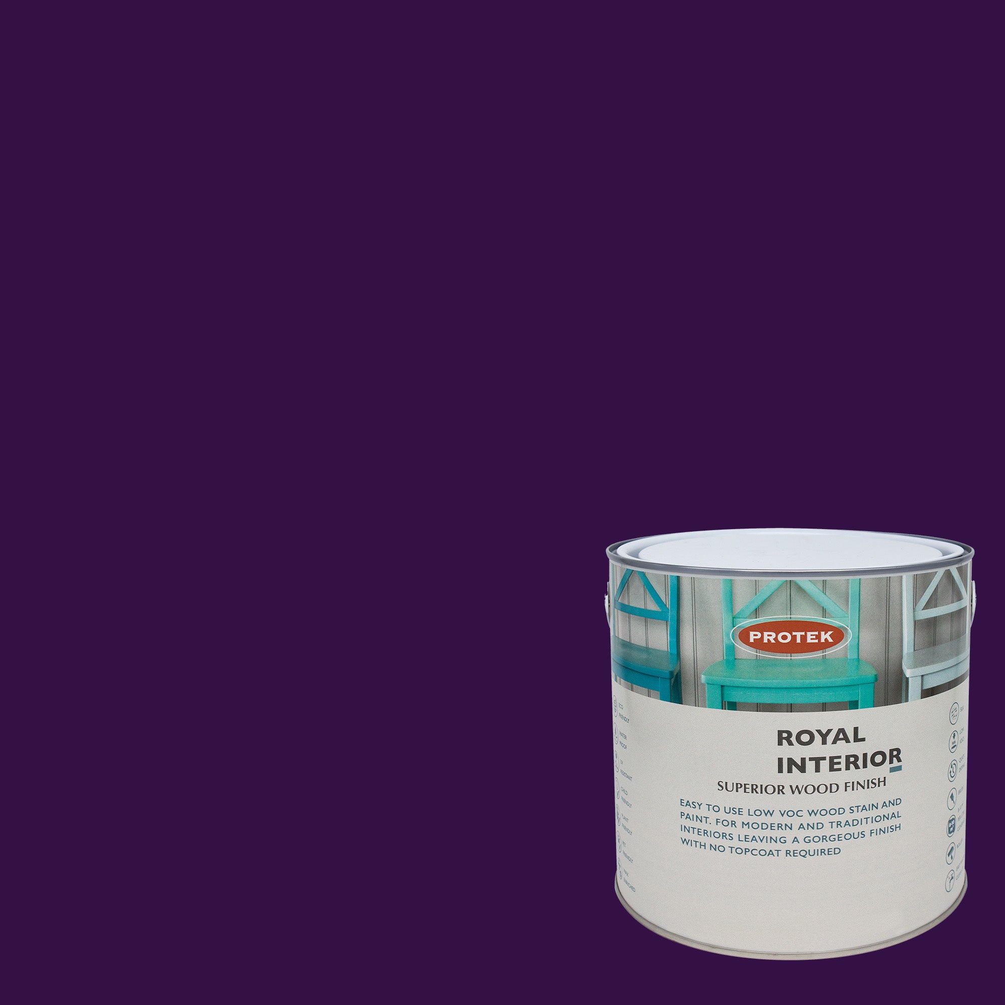 Royal Interior - Mauveine Purple