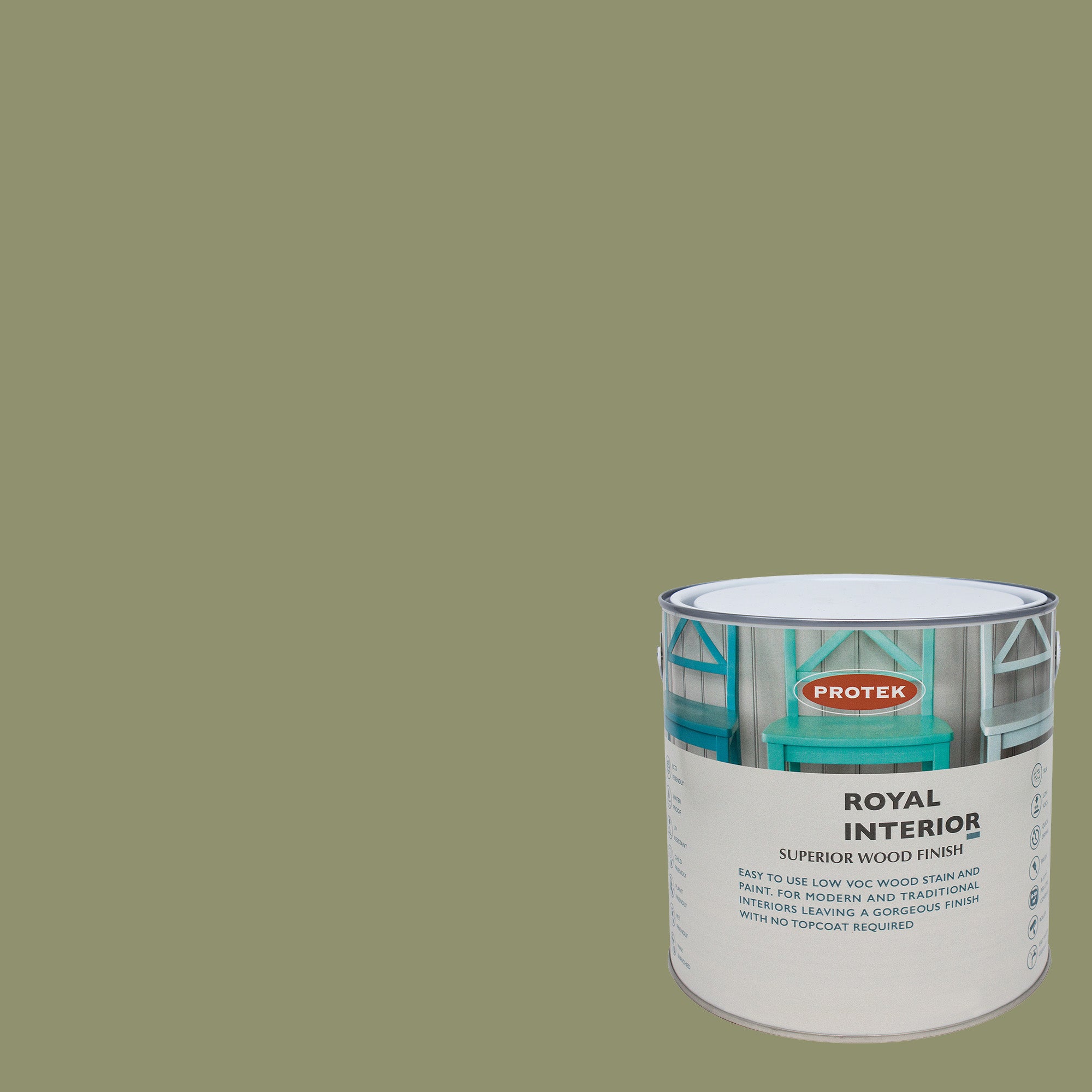 Royal Interior - Olive Green