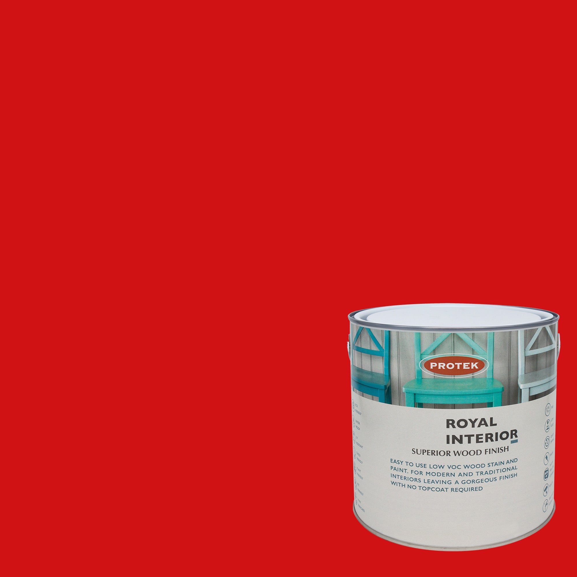 Royal Interior - Pillarbox Red