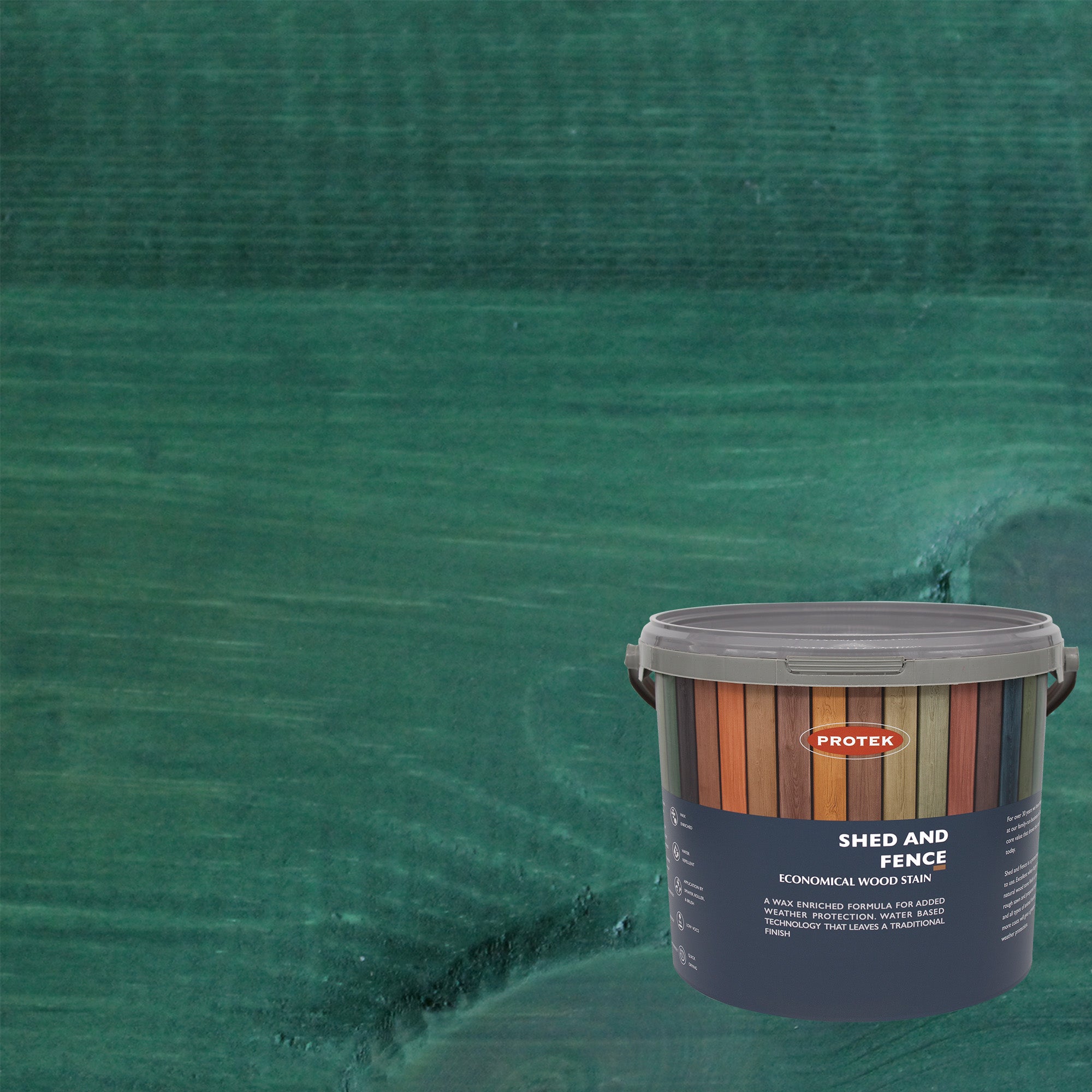 Shed & Fence - Dark Green