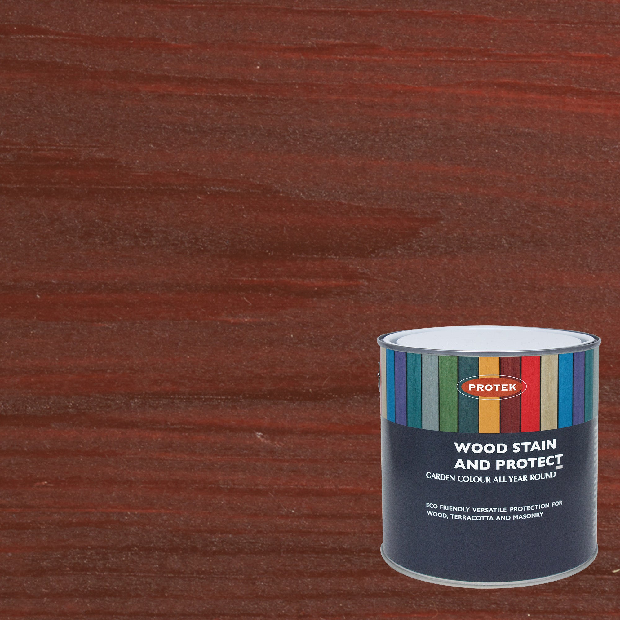 Wood Stain & Protect - American Barn Red