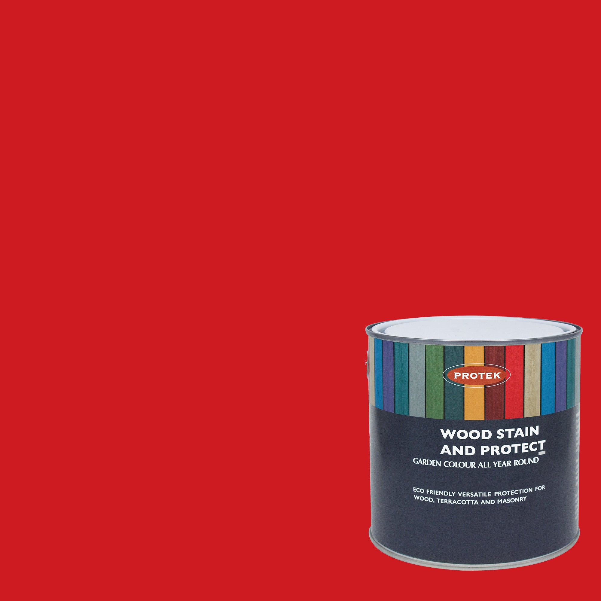 Wood Stain & Protect - Poppy