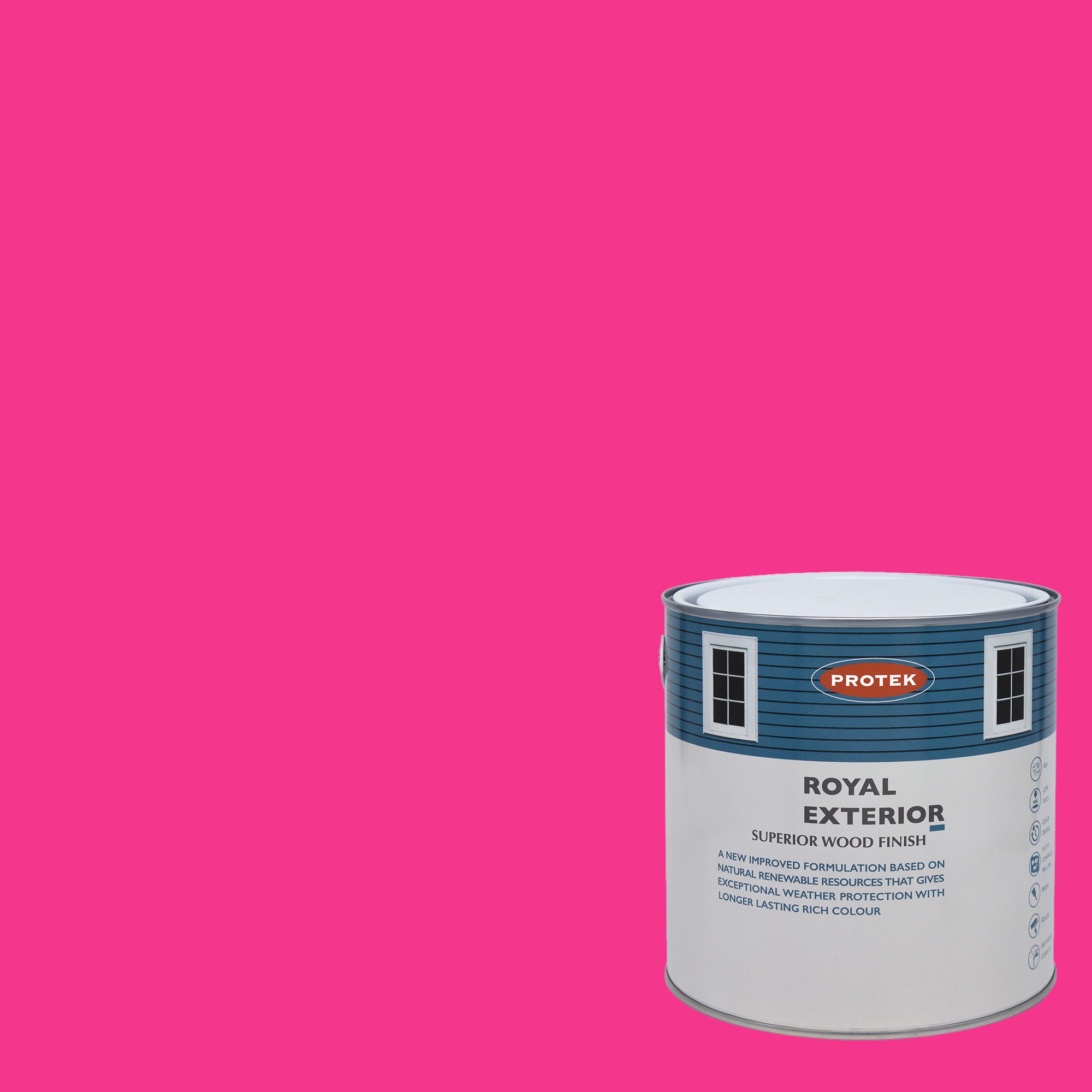 Royal Exterior - Flamingo Pink