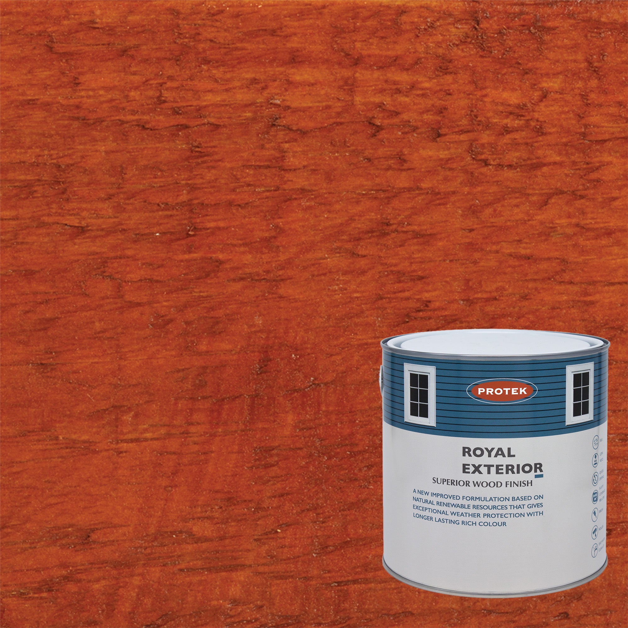 Royal Exterior - Golden Cedar