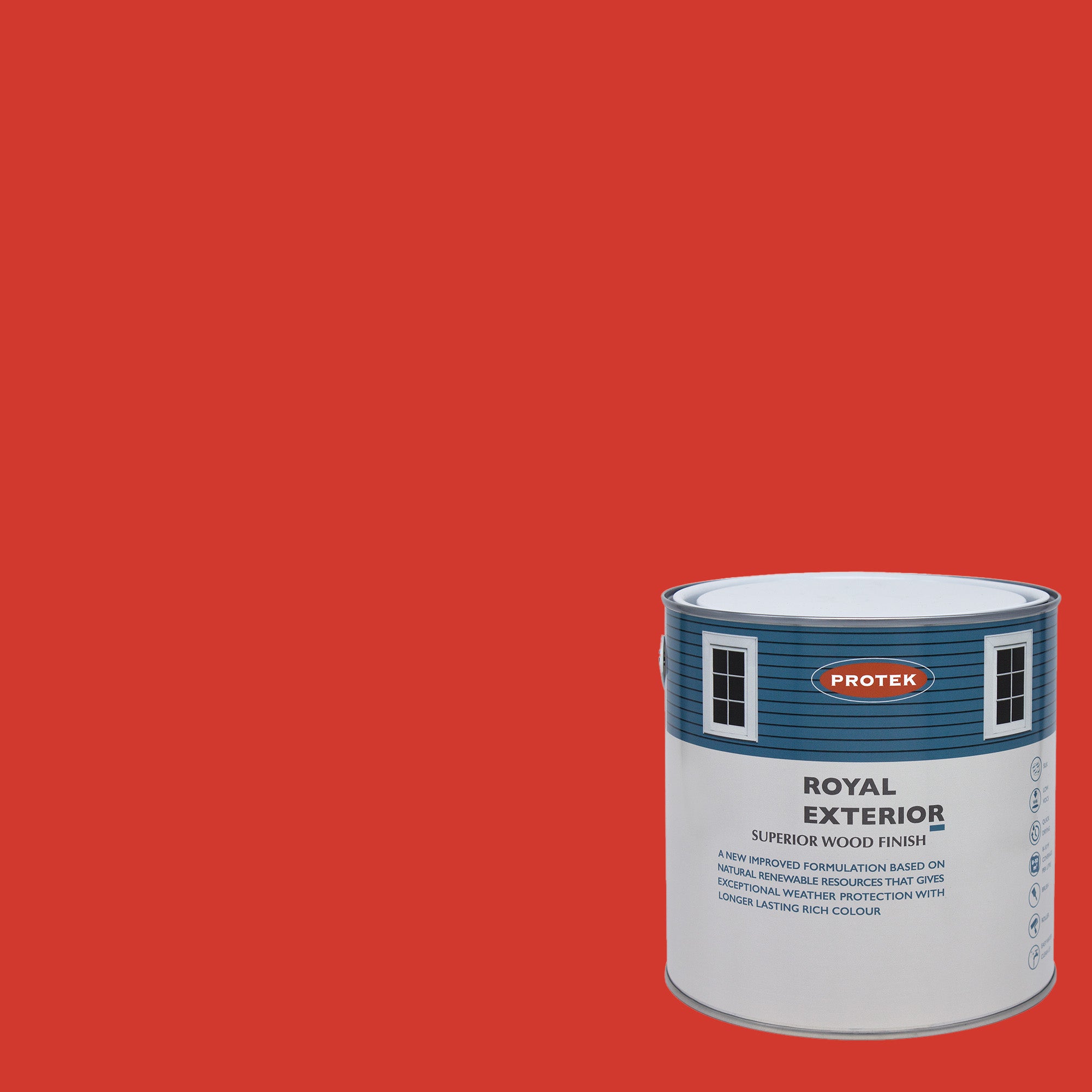 Royal Exterior - Guardsman Red