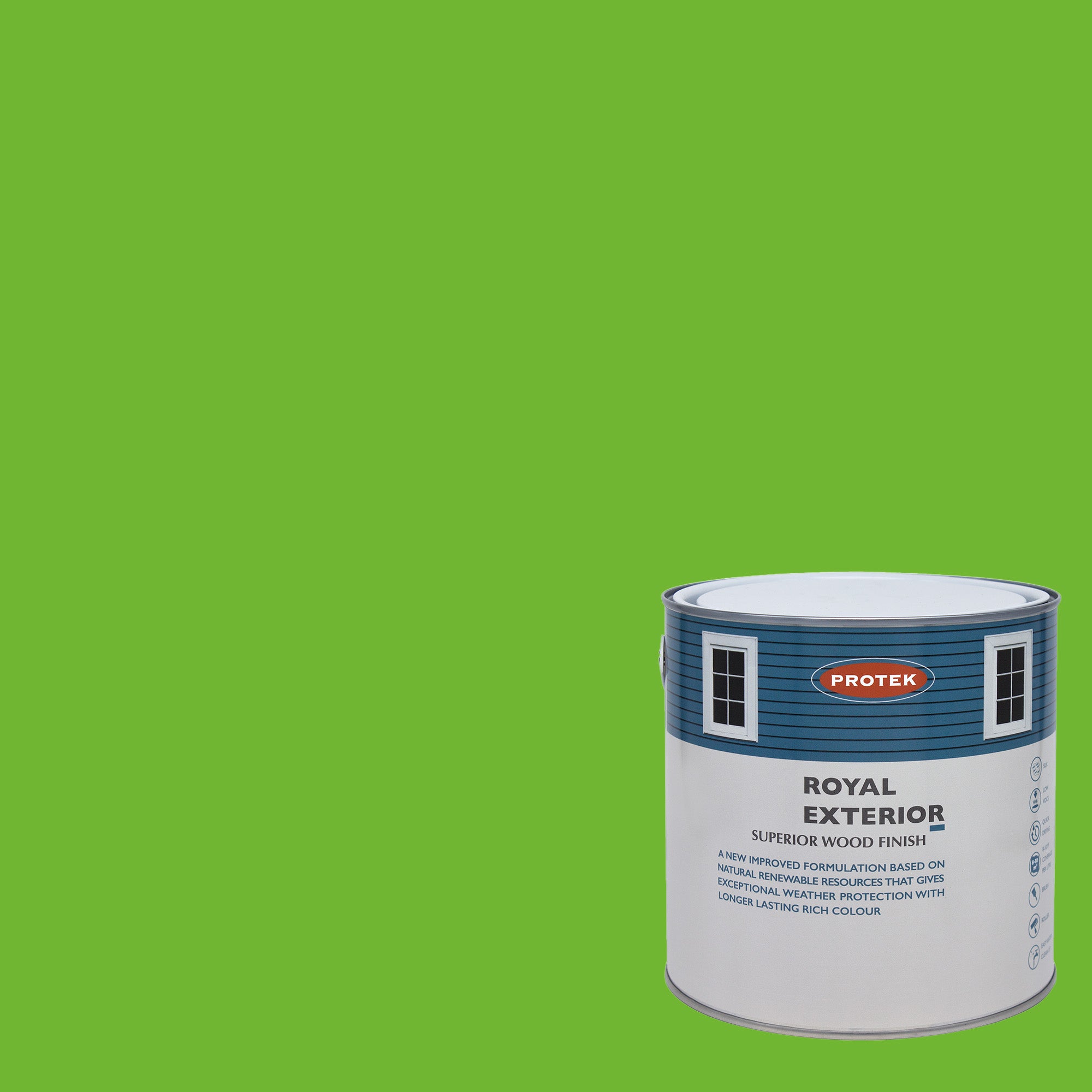 Royal Exterior - Lime Green