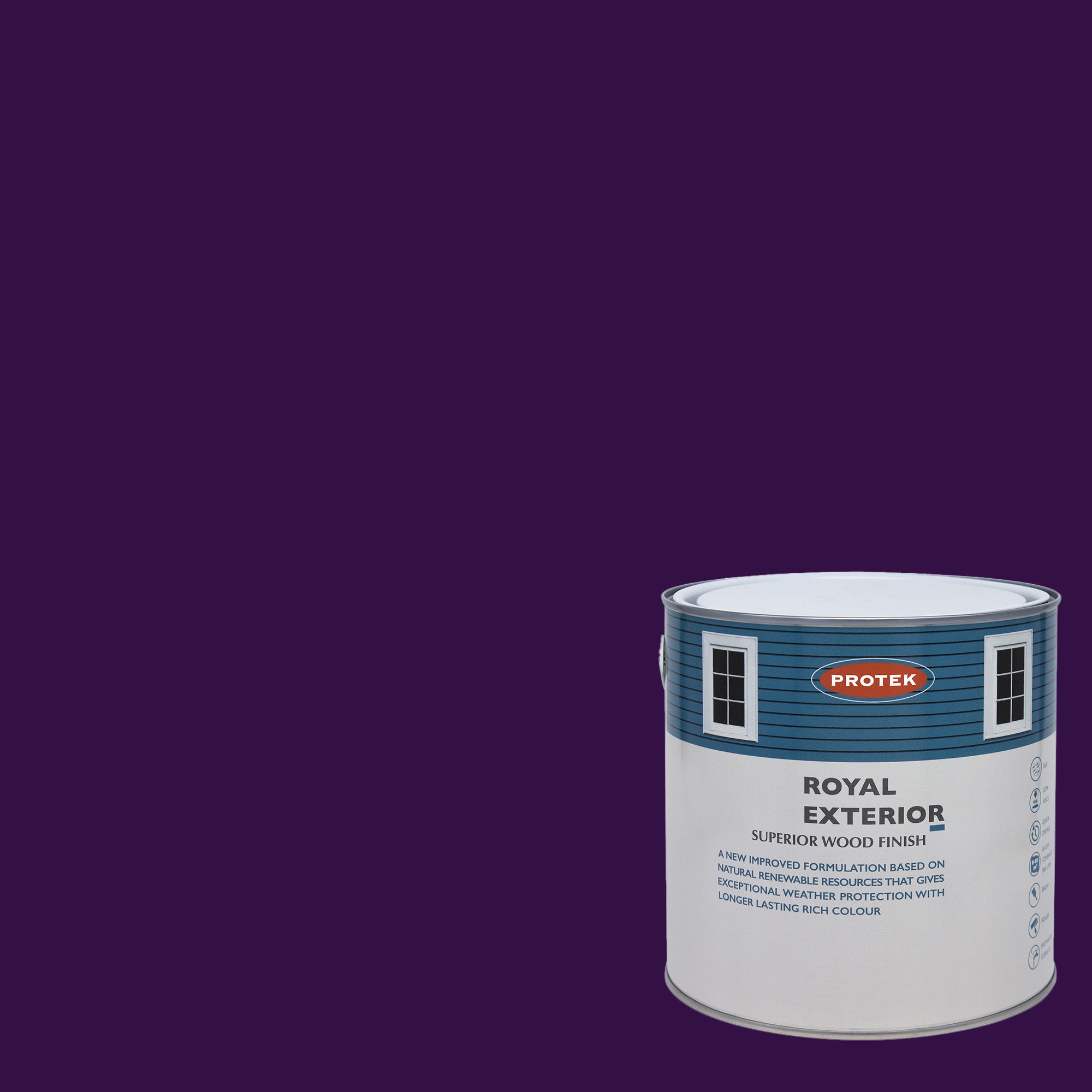 Royal Exterior - Mauveine Purple