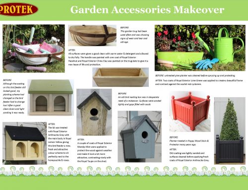 GARDEN ACCESSORY MAKEOVERS